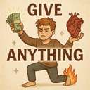 give anything