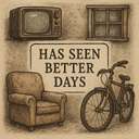 has seen better days