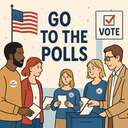 go to the polls