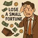 lose a small fortune