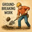 ground-breaking work