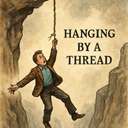 hanging by a thread