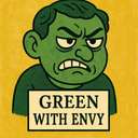 green with envy