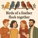 Birds of a feather flock together