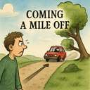 coming a mile off