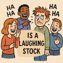 is a laughing stock