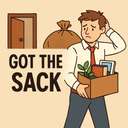 got the sack