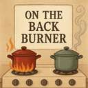 on the back burner