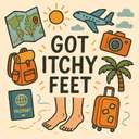got itchy feet