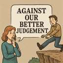 against our better judgement