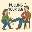 pulling your leg