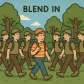 blend in