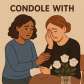 condole with