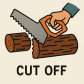 cut off