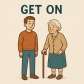 get on