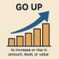 go up