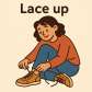 lace up