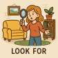 look for