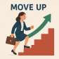 move up