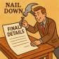nail down