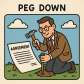 peg down