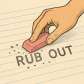rub out