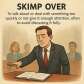 skimp over