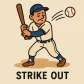 strike out