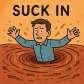 suck in