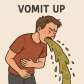 vomit up