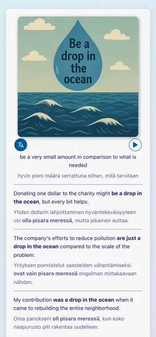 Sovelluksen kuvakaappaus