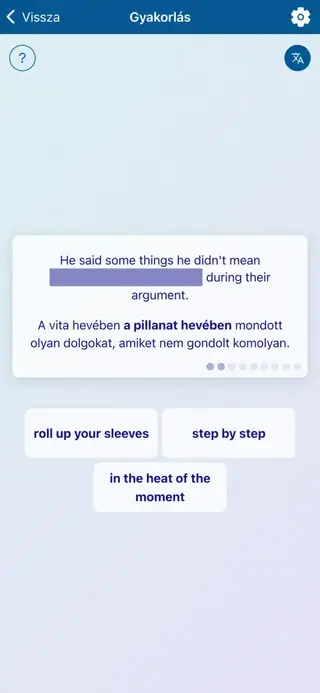English Idioms in Action: Alkalmazás képernyőképe 5