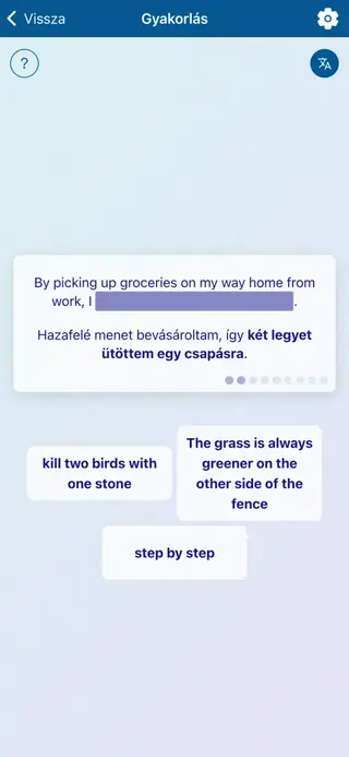 English Idioms in Action: Alkalmazás képernyőképe 7