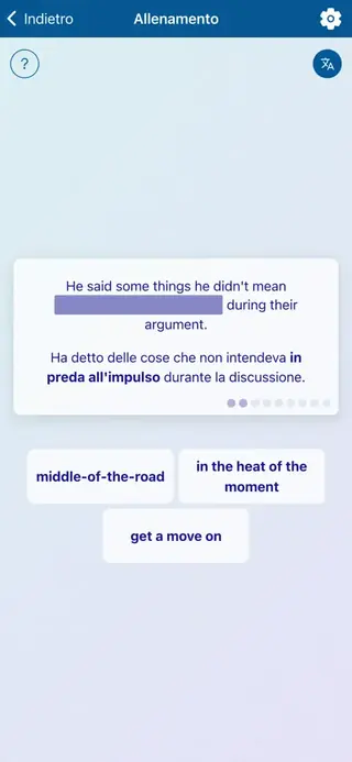 English Idioms in Action: Schermata dell'app 5