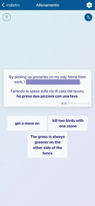 English Idioms in Action: Schermata dell'app 7