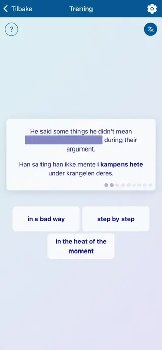 English Idioms in Action: Skjermbilde av appen 5