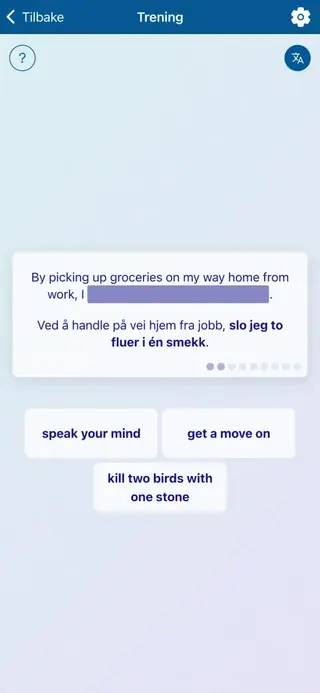 English Idioms in Action: Skjermbilde av appen 7
