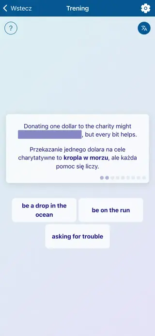 Zrzut ekranu aplikacji