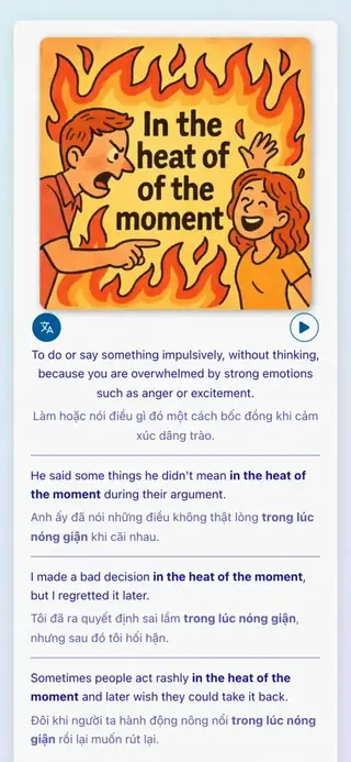 English Idioms in Action: Ảnh chụp màn hình ứng dụng 4