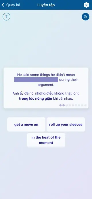English Idioms in Action: Ảnh chụp màn hình ứng dụng 5