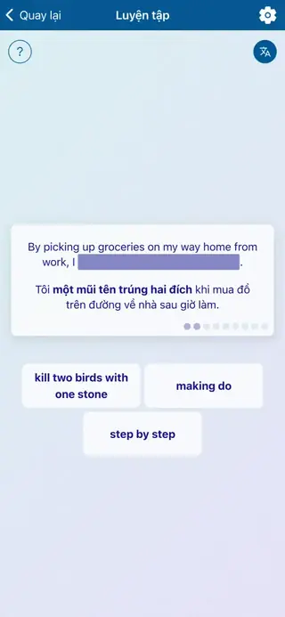 English Idioms in Action: Ảnh chụp màn hình ứng dụng 7