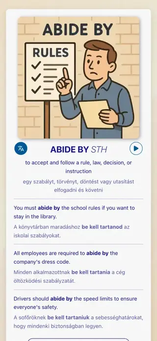 Phrasal Verbs in Action: Alkalmazás képernyőképe 2