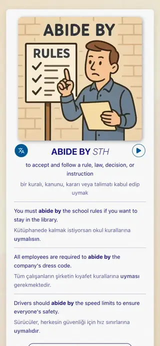 Phrasal Verbs in Action: Uygulama ekran görüntüsü 2