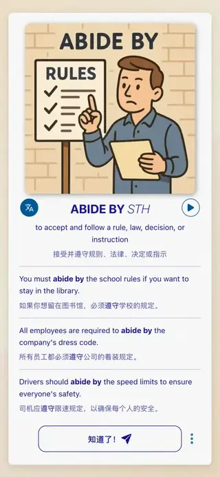 Phrasal Verbs in Action: 应用截图 2